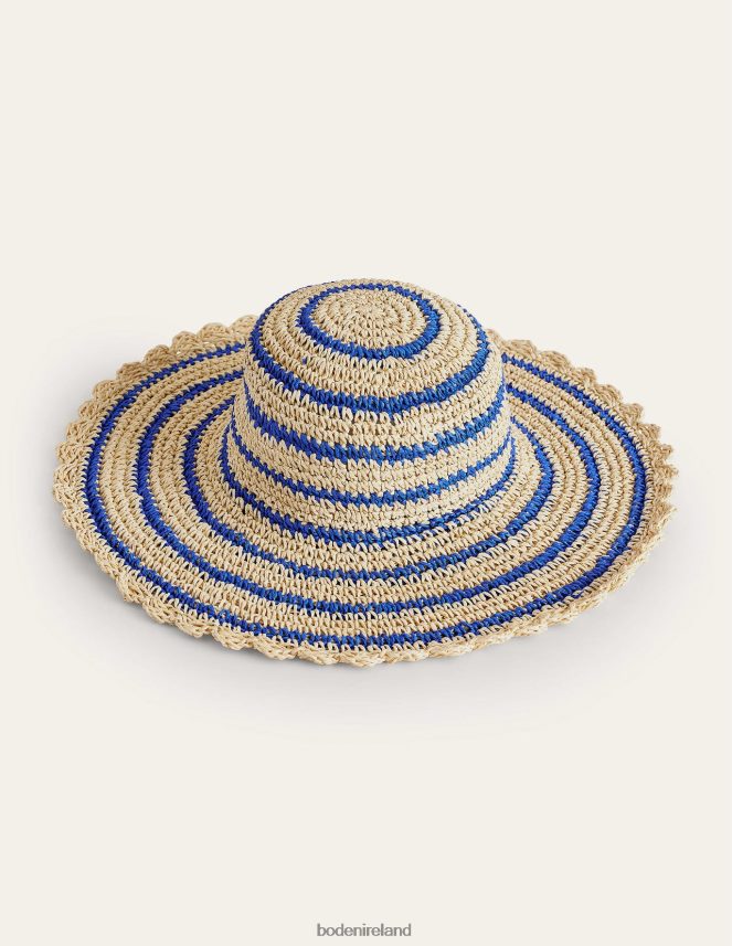Natural Accessory Twisted Straw Hat Boden Girls L466L62717