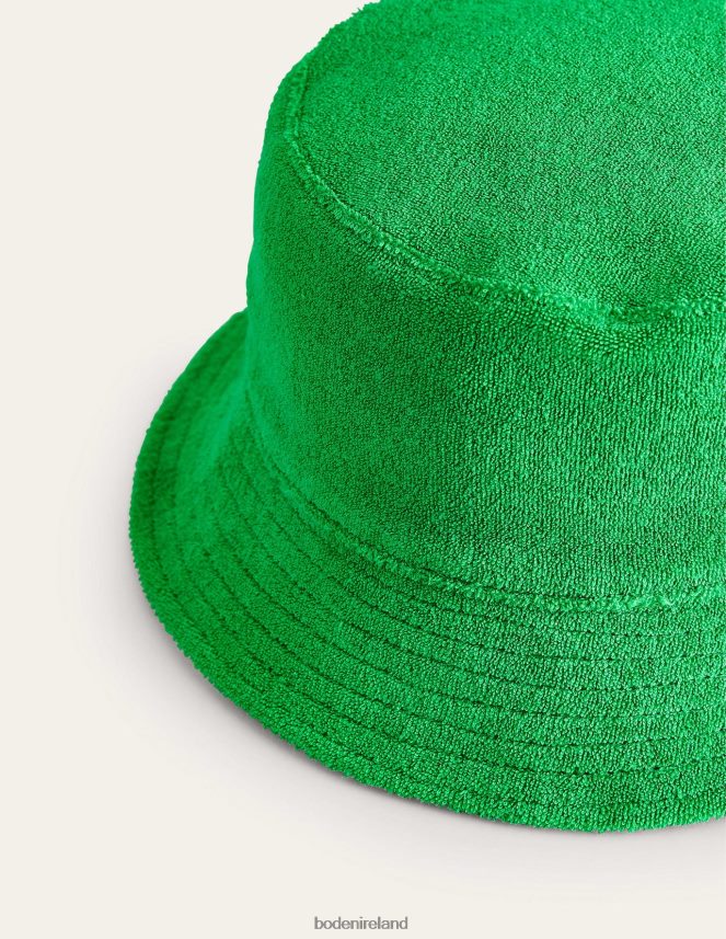 Navy Stripe Accessory Towelling Hat Boden Girls L466L63281