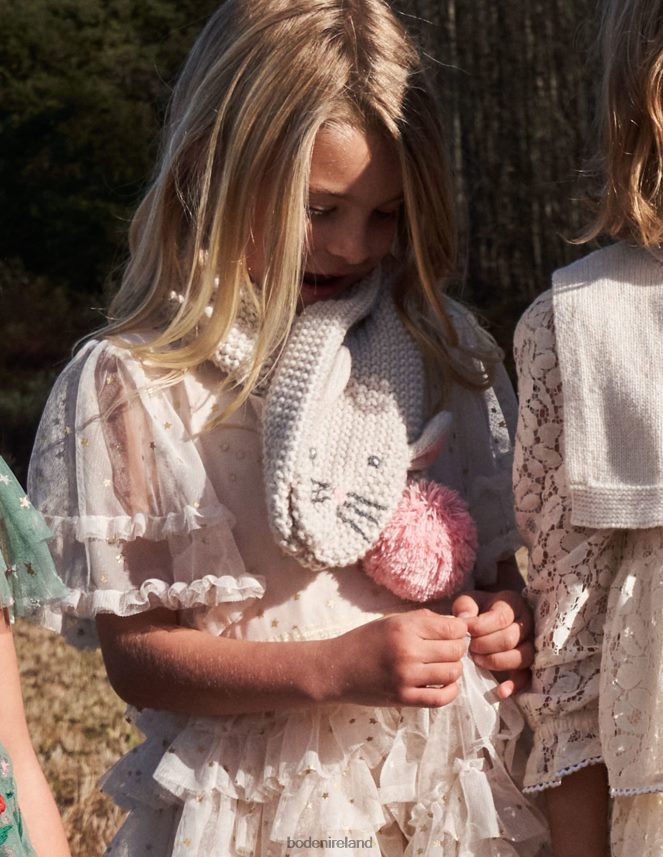 Ivory Bunny Accessory Novelty Scarf Boden Girls L466L62728