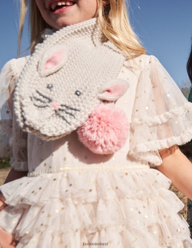 Ivory Bunny Accessory Novelty Scarf Boden Girls L466L62728