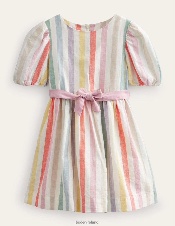 Buttercup and Csarite Rainbow Clothing Bow Tie Vintage Dress Boden Girls L466L62794