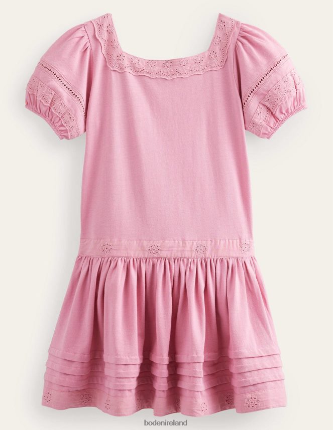 Formica Pink Clothing Drop Waist Dress Boden Girls L466L62978