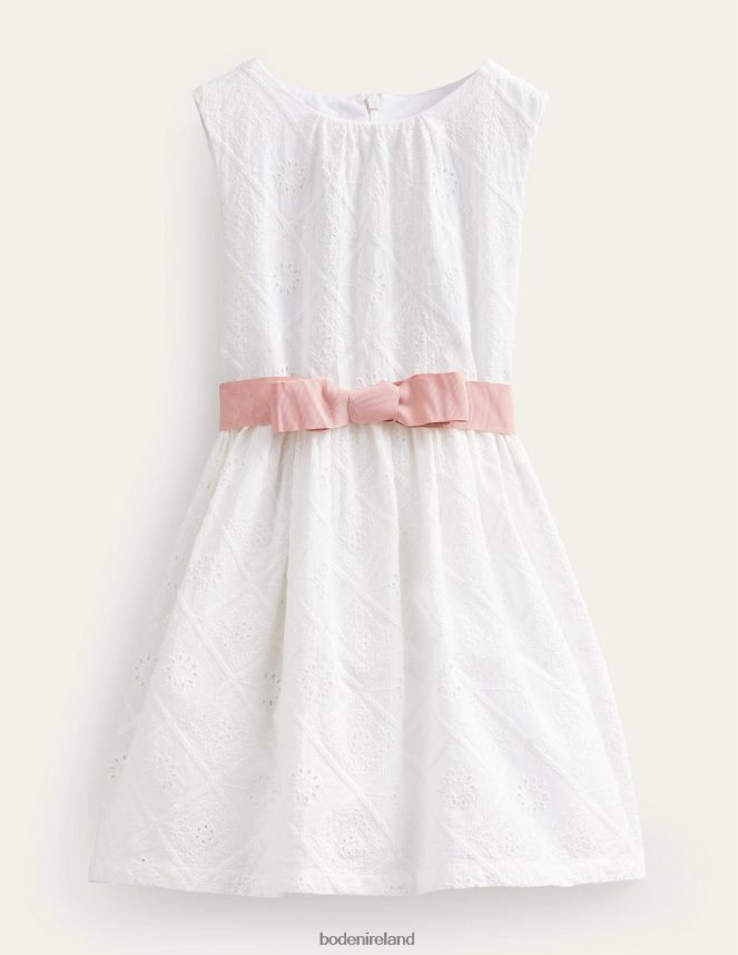 Ivory Clothing Mini Me Broderie Dress Boden Girls L466L62813