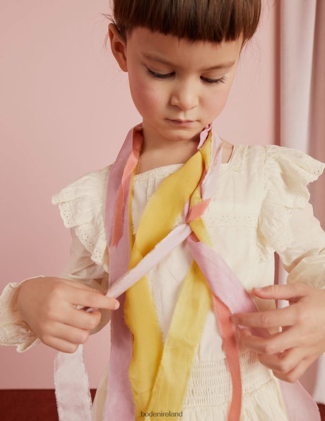 Ivory Clothing Woven Lace Dress Boden Girls L466L62960