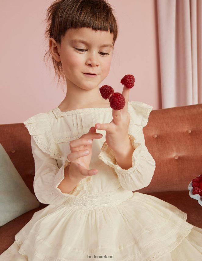 Ivory Clothing Woven Lace Dress Boden Girls L466L62960