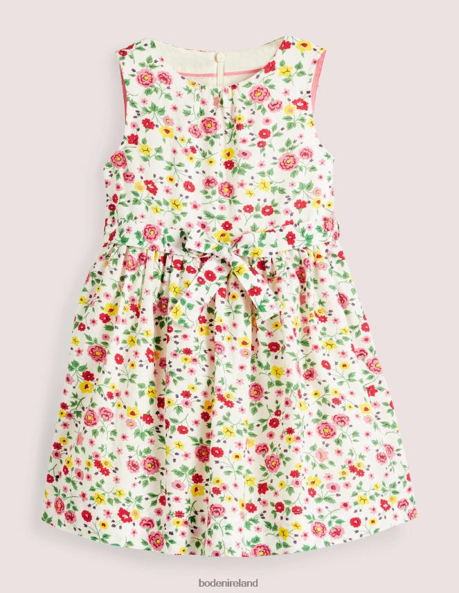 Ivory Florals Clothing Vintage Dress Boden Girls L466L62782