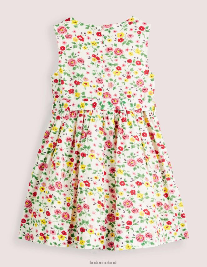 Ivory Florals Clothing Vintage Dress Boden Girls L466L62782