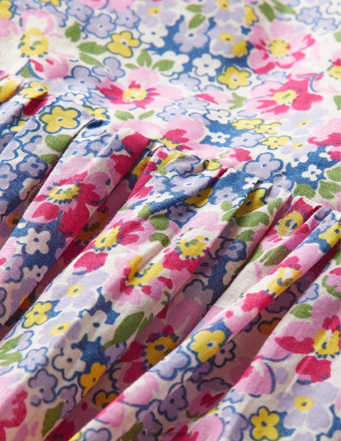 Multi Pot Pourri Clothing Cross-Back Dress Boden Girls L466L63022