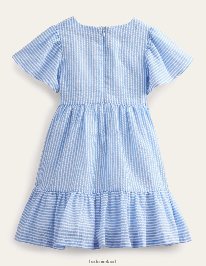 Penzance/Ivory Clothing Fit & Flare Dress Boden Girls L466L62793