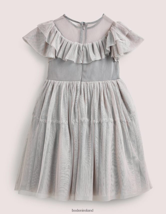 Statue Grey Clothing Frilly Tulle Dress Boden Girls L466L63228