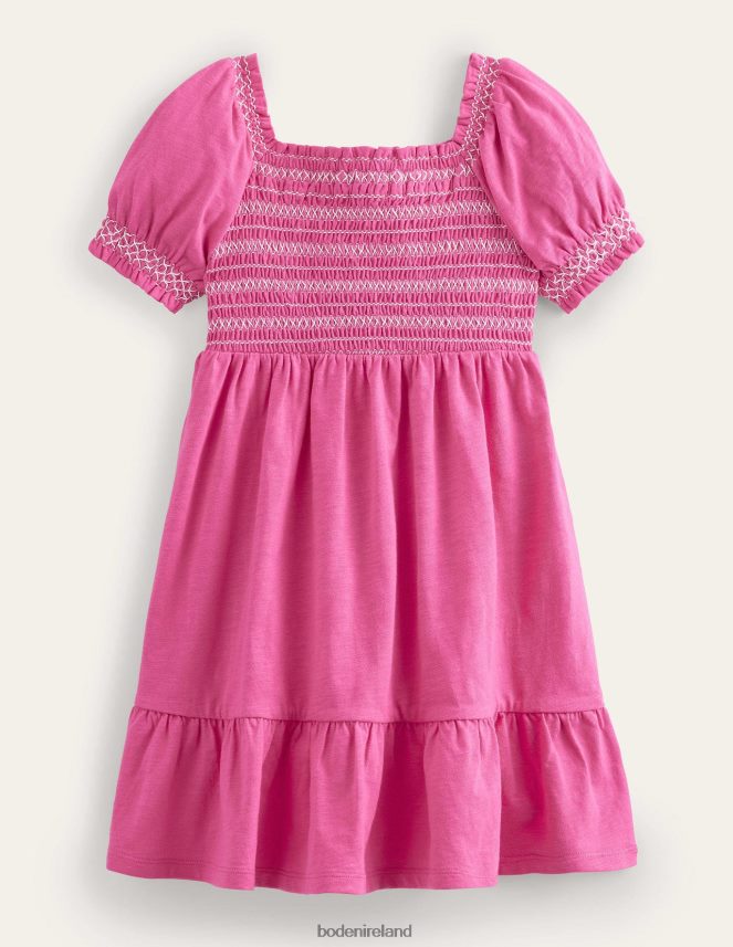 Tickled Pink Clothing Shirred Holiday Dress Boden Girls L466L62849