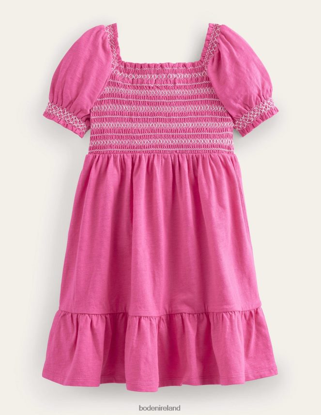 Tickled Pink Clothing Shirred Holiday Dress Boden Girls L466L62849