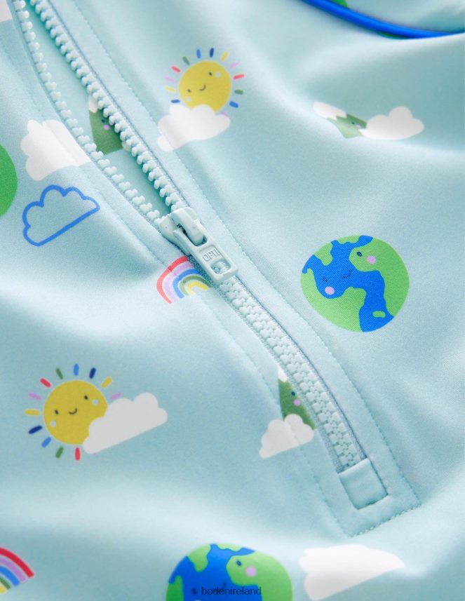 Multi Weather Clothing Printed Surf Suit Boden Girls L466L63053