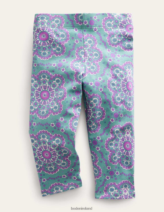 Aqua Sea Daisy Clothing Fun Cropped Leggings Boden Girls L466L63273