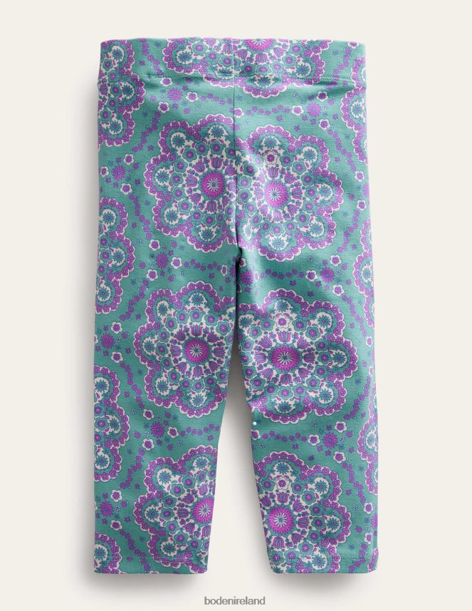 Aqua Sea Daisy Clothing Fun Cropped Leggings Boden Girls L466L63273