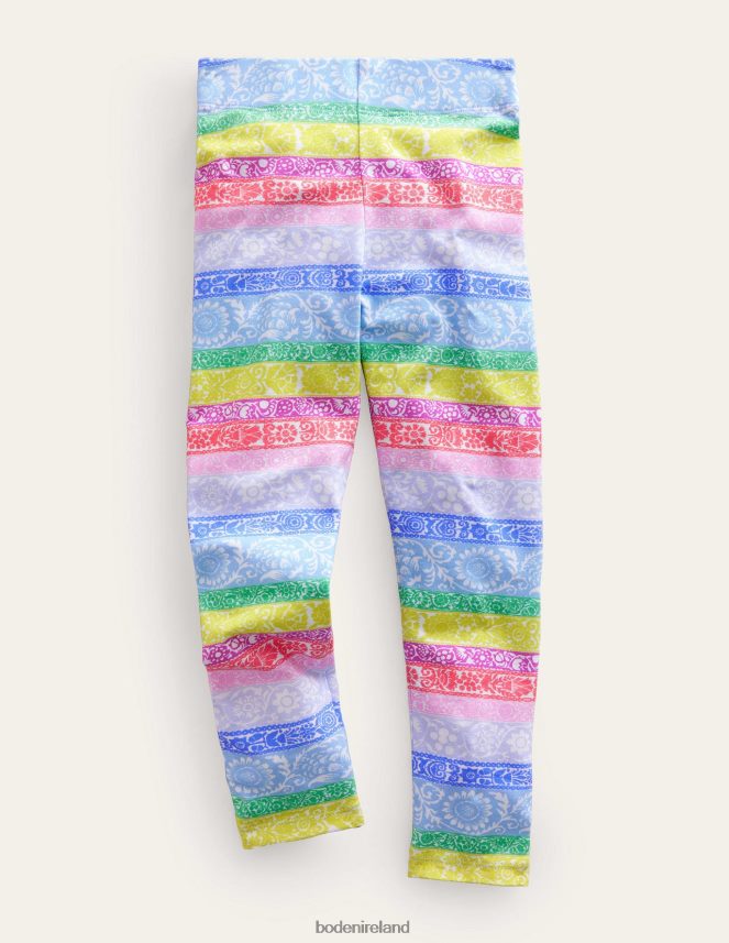 Multi Wallpaper Stripe Clothing Fun Leggings Boden Girls L466L62822