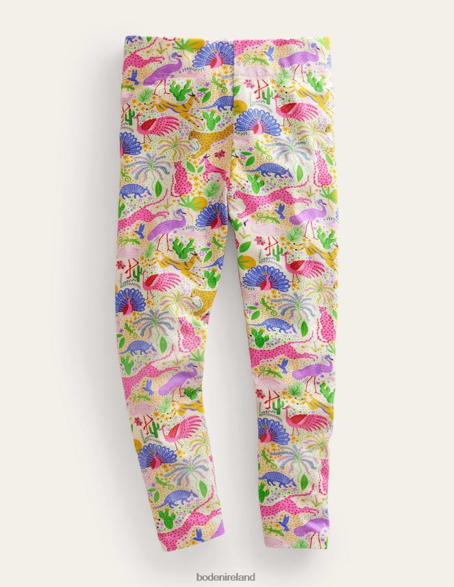 Mutli Leopard Jungle Clothing Fun Leggings Boden Girls L466L63117