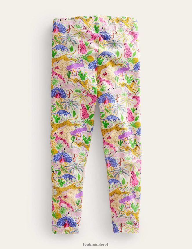 Mutli Leopard Jungle Clothing Fun Leggings Boden Girls L466L63117