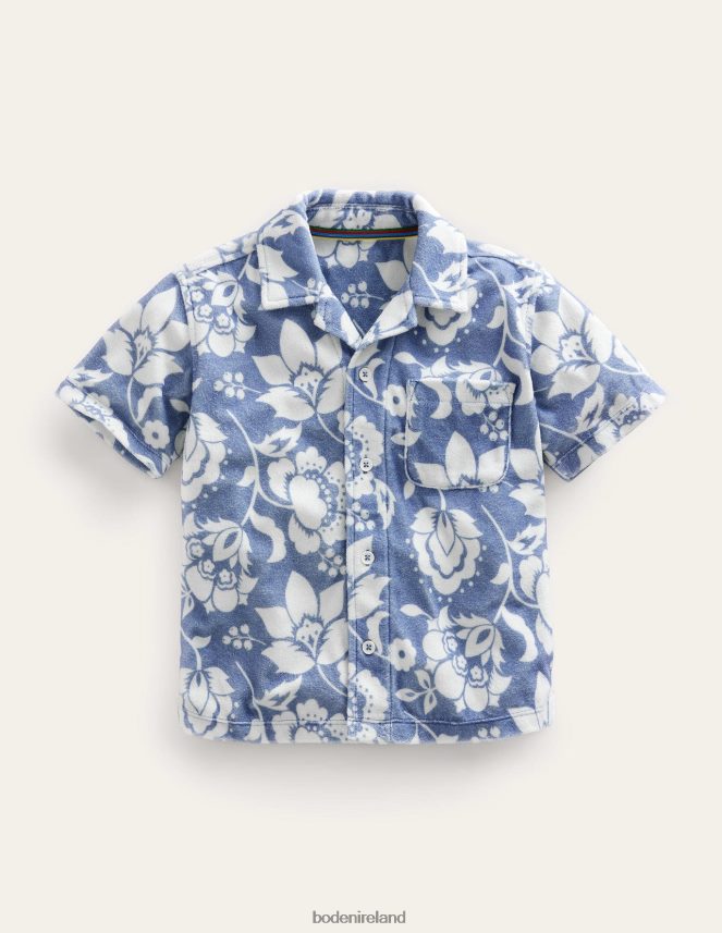 Soft Starboard Floral Clothing Towelling Shirt Boden Girls L466L63023