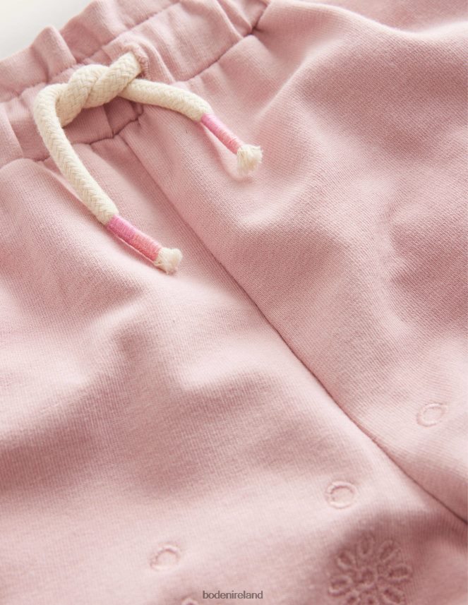 Almond Pink Clothing Jersey Eyelet Short Boden Girls L466L62759