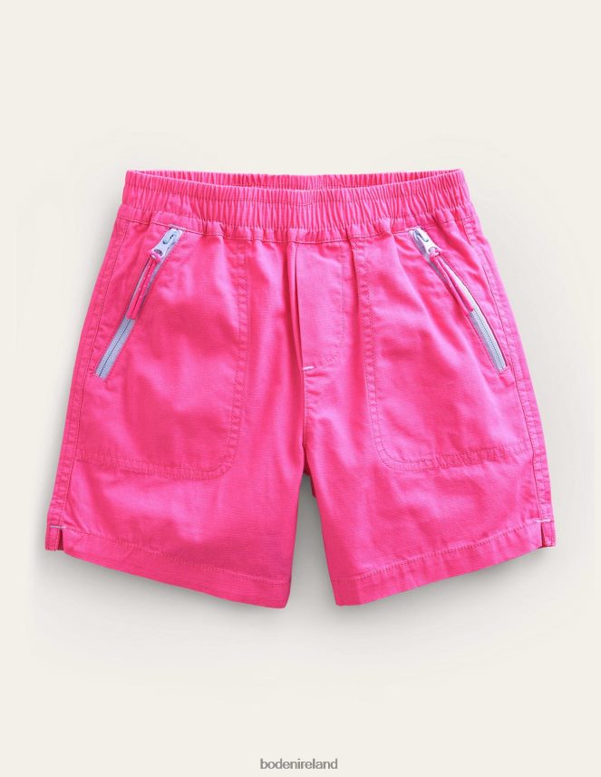 Festival Pink Clothing Ripstop Active Shorts Boden Girls L466L6776