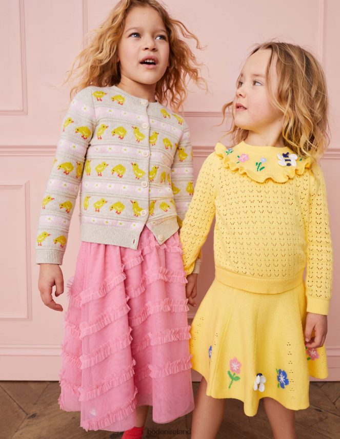 Boto Pink Clothing Tulle Midi Occasion Skirt Boden Girls L466L62667