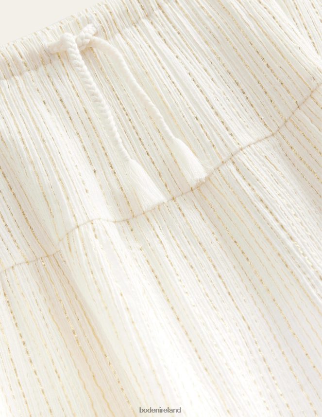 Ivory Clothing Metallic Maxi Skirt Boden Girls L466L62663