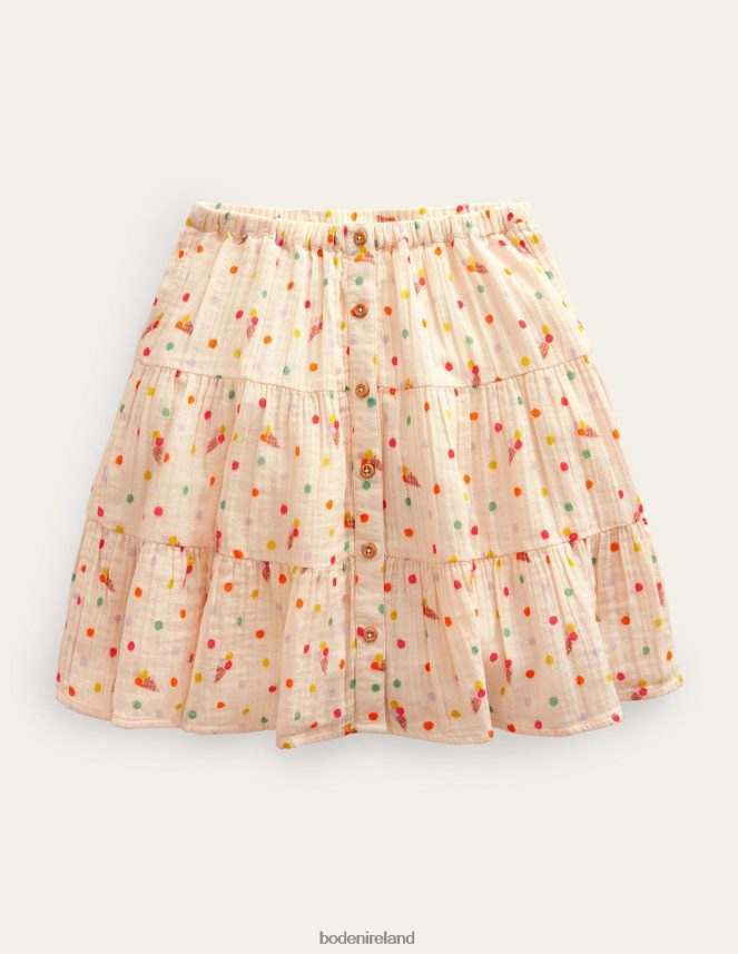Vanilla Pod Ice Creams Clothing Doublecloth Midi Skirt Boden Girls L466L62650