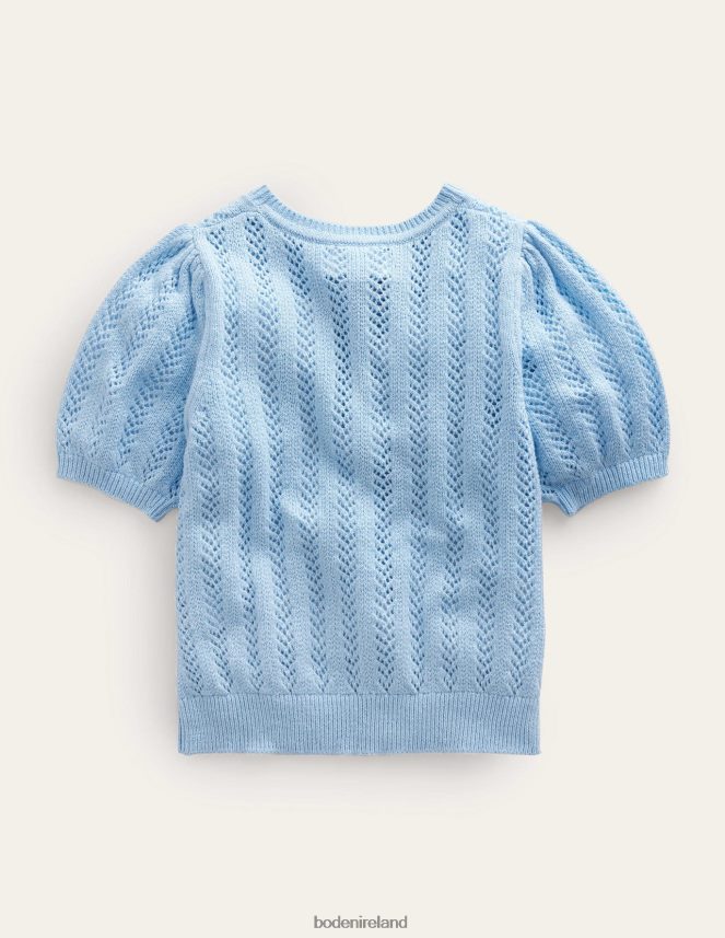 Brunnera Blue Clothing Fruit Crochet Cardigan Boden Girls L466L63217