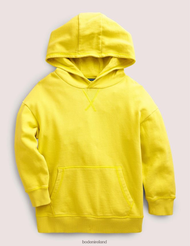 Gooseberry Yellow Clothing Garment Dye Hoodie Boden Girls L466L63050