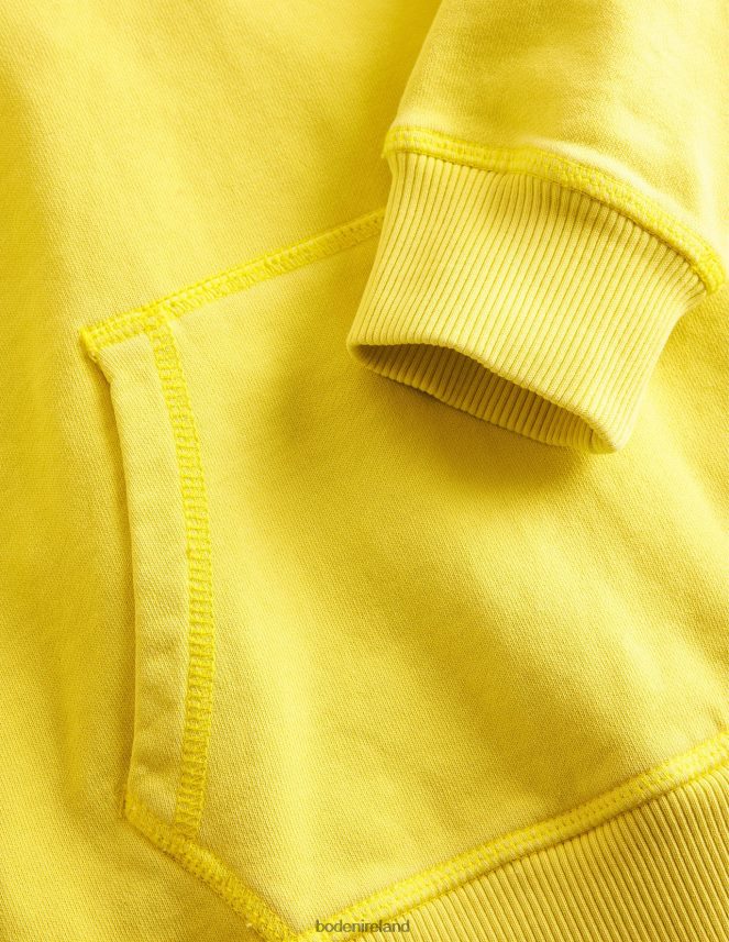 Gooseberry Yellow Clothing Garment Dye Hoodie Boden Girls L466L63050