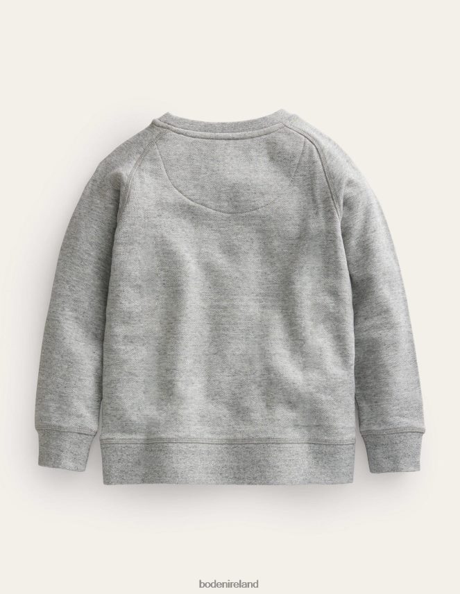 Grey Ice Cream Clothing Graphic Sweatshirt Boden Girls L466L62968