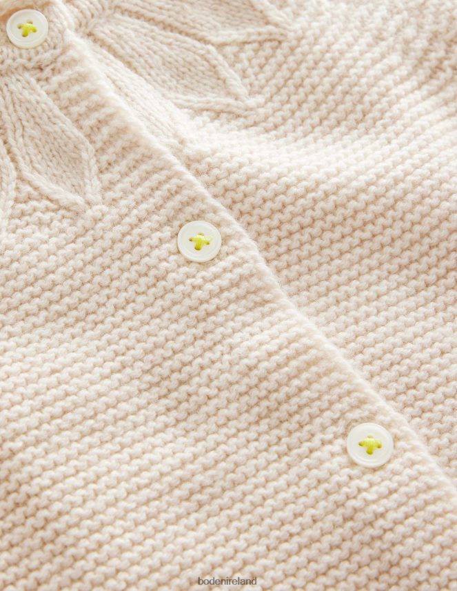 Ivory Clothing Pointelle Yoke Cardigan Boden Girls L466L63253