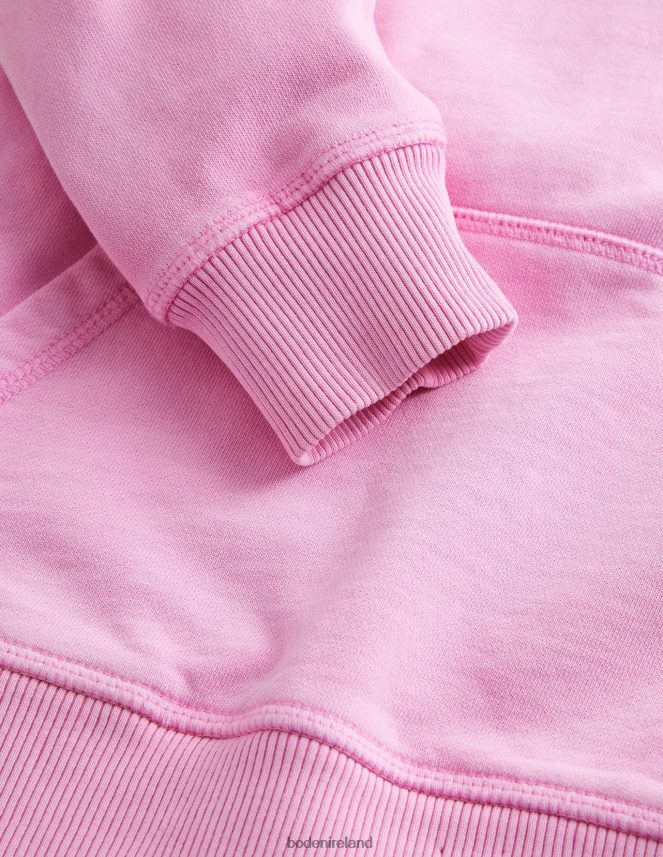 Lilac Chiffon Clothing Garment Dye Hoodie Boden Girls L466L63036