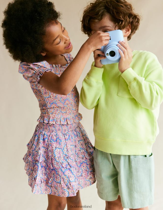 Neon Yellow Clothing Supersoft Sweatshirt Boden Girls L466L62971