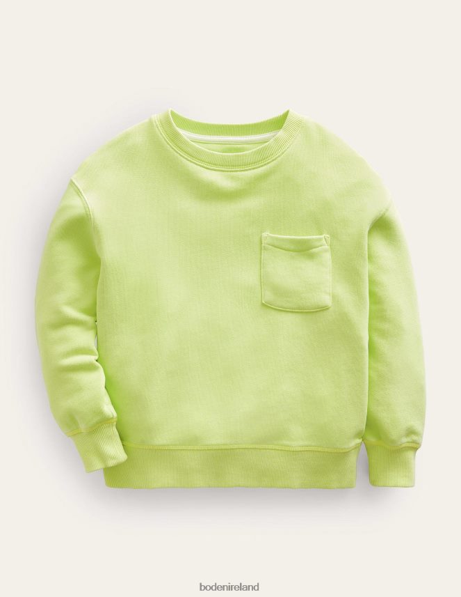 Neon Yellow Clothing Supersoft Sweatshirt Boden Girls L466L62971