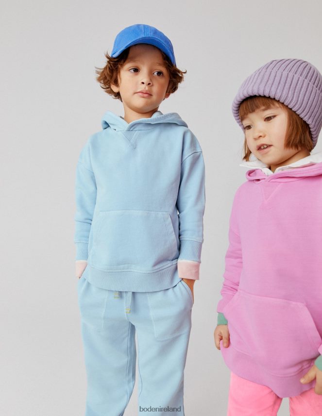 Surf Blue Clothing Garment Dye Hoodie Boden Girls L466L63278