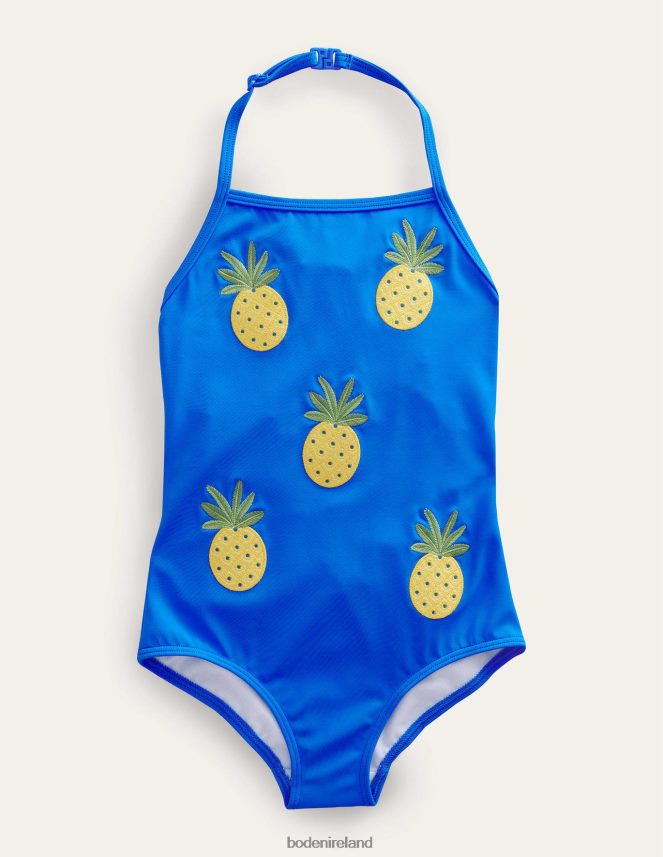 Cabana Blue Clothing Applique Fruit Swimsuit Boden Girls L466L62847