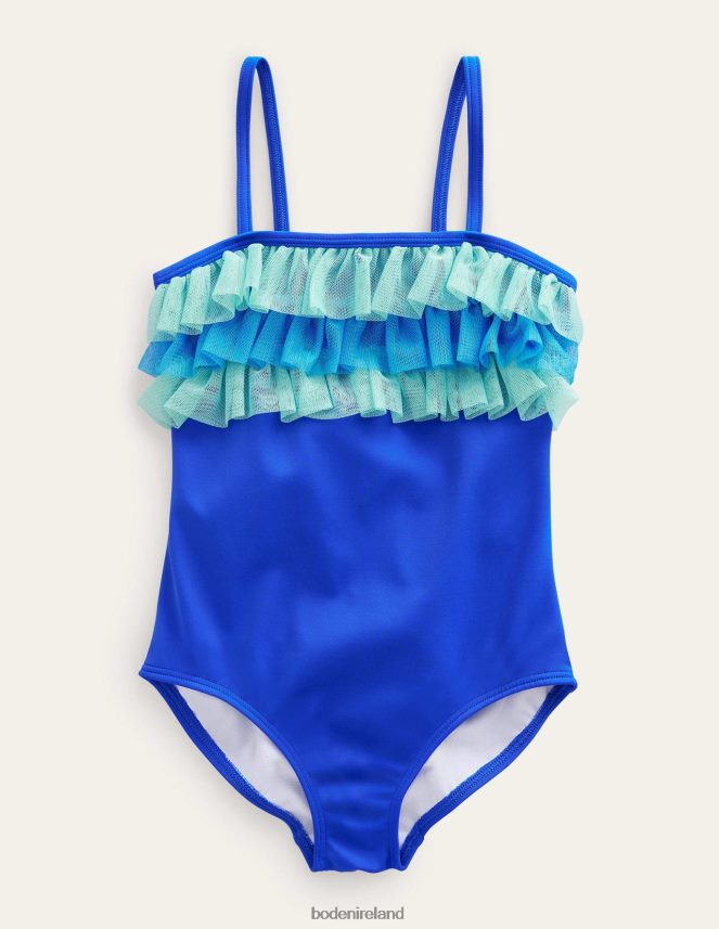 Cobalt Clothing Tulle Frill Swimsuit Boden Girls L466L62959