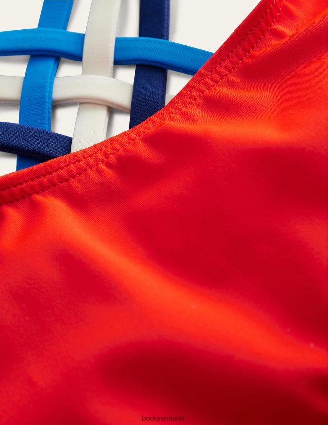 Fire Clothing Rainbow Cross-Back Bikini Boden Girls L466L63267