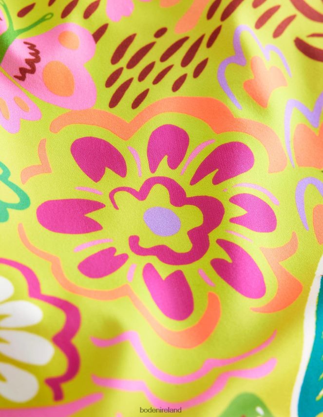 Ivory & Gooseberry Animals Clothing Braided Loop Back Swimsuit Boden Girls L466L62895