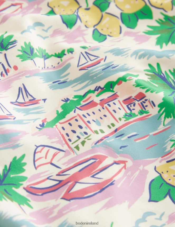 Multi Scene Clothing Flutter Sleeve Swimsuit Boden Girls L466L63160