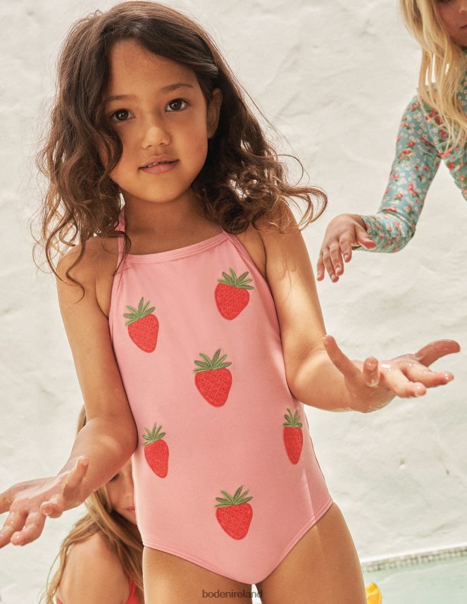 Pink Lemonade Clothing Applique Fruit Swimsuit Boden Girls L466L62789