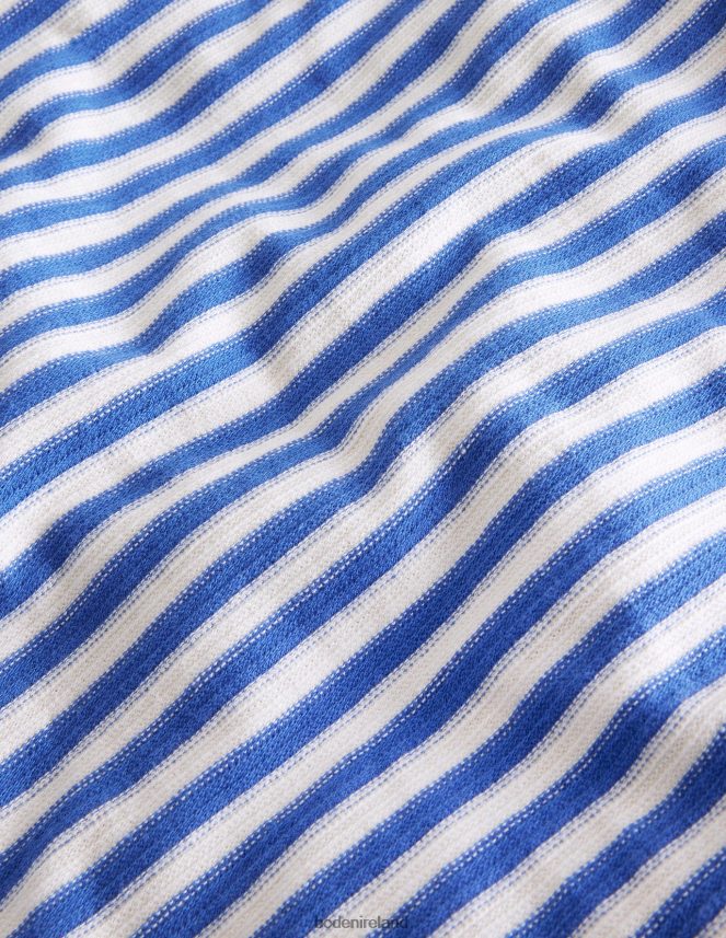 Delft Blue/White Clothing Texture Breton Boden Girls L466L63195