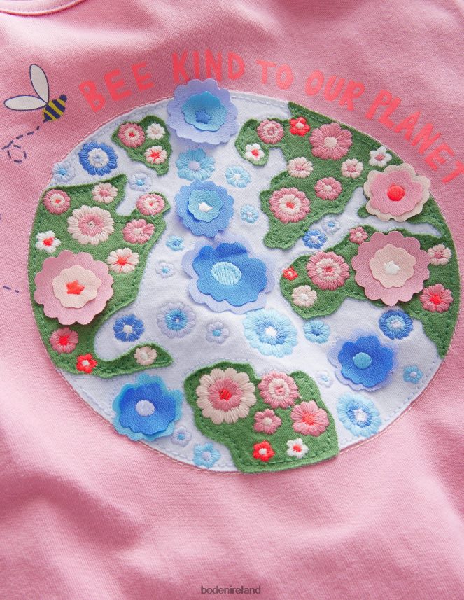 Formica Pink Planet Clothing Flutter Top Boden Girls L466L63182