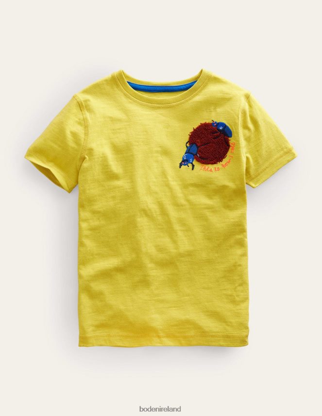 Gooseberry Clothing Boucle Print Logo T-Shirt Boden Girls L466L63065