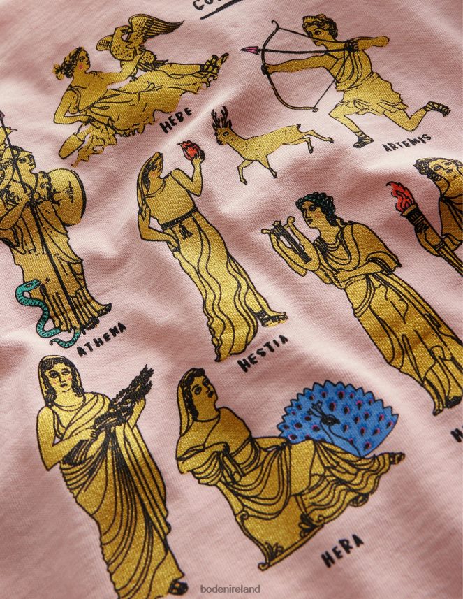 Provence Pink Clothing Greek Goddess T-shirt Boden Girls L466L63001