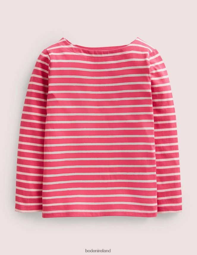 Rethink Pink/Boto Pink Clothing Everyday Breton Boden Girls L466L63262