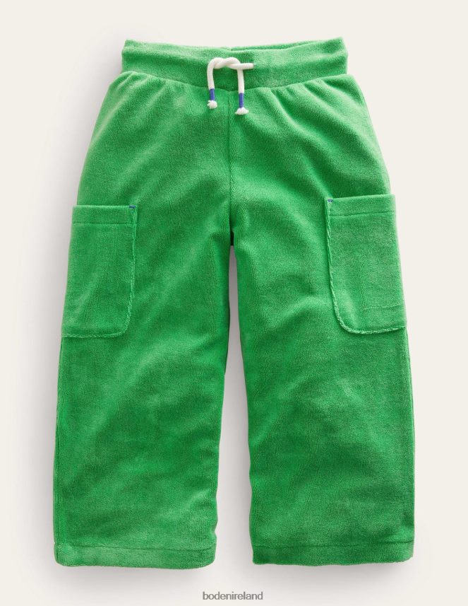 Aloe Green Clothing Towelling Cargo Boden Girls L466L62697