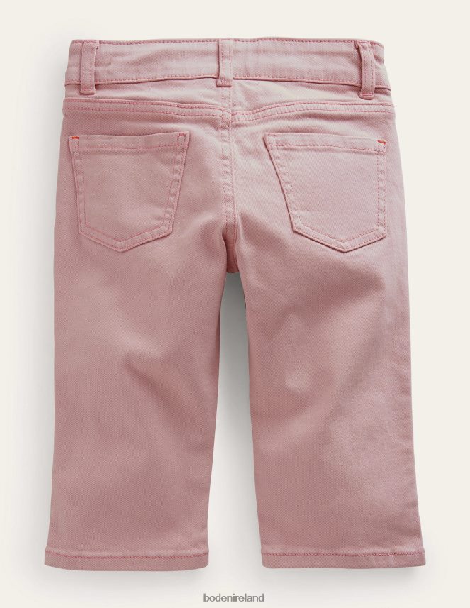 Boto Pink Clothing Cropped Woven Trousers Boden Girls L466L6802
